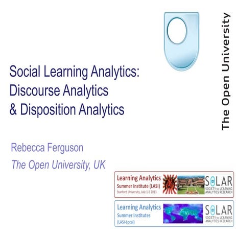 LASI workshop social learning analytics