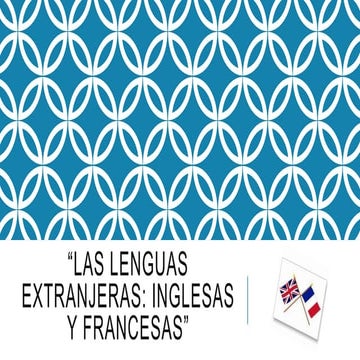 Las lenguas extranjeras