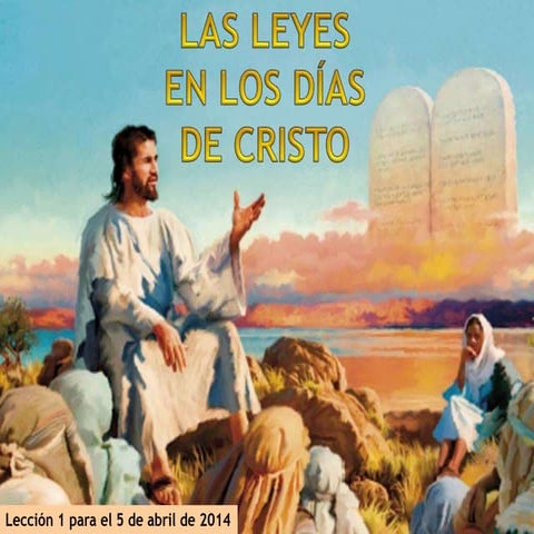 Las leyes en los dias de cristo