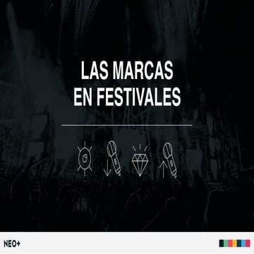 Las marcas en los festivales de música en 2017
