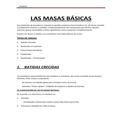 Las masas básicas 6 024 nuevo