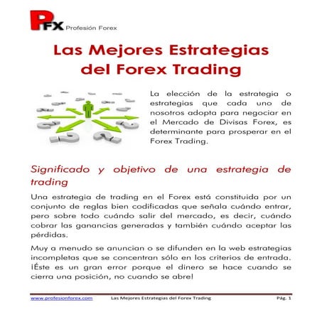 Las mejores estrategias del forex trading