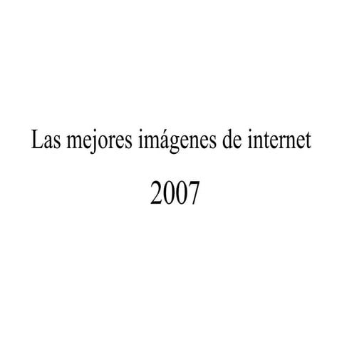 Lasmejoresimagenes2007