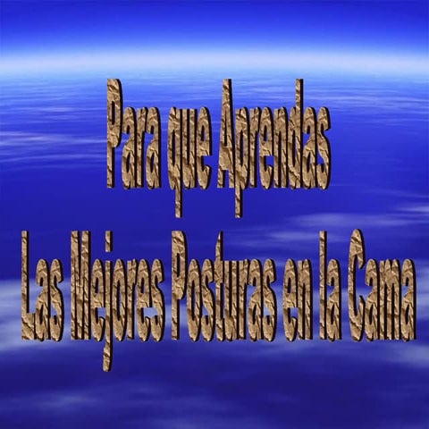 Lasmejoresposturasenlacama