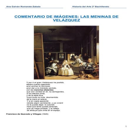 Las meninas de velazquez