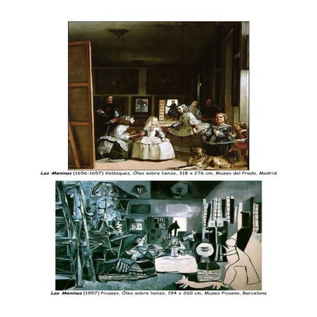 Las meninas = velazquez + picasso