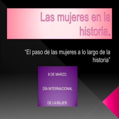 Las mujeres en la historia