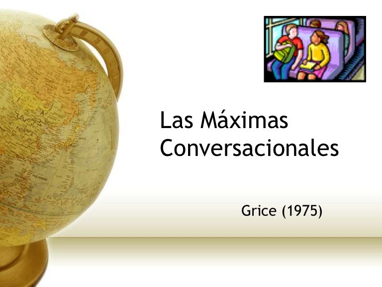 Las máximas conversacionales