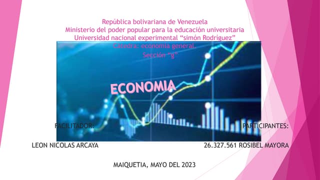 Teoría Económica y Sistema de Precios PPT