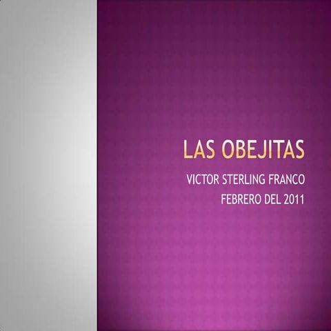 Las obejitas se multiplican