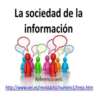 La sociedad de la informaci+¦n