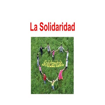 La Solidaridad 