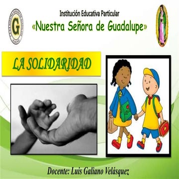 La solidaridad (v unidad)