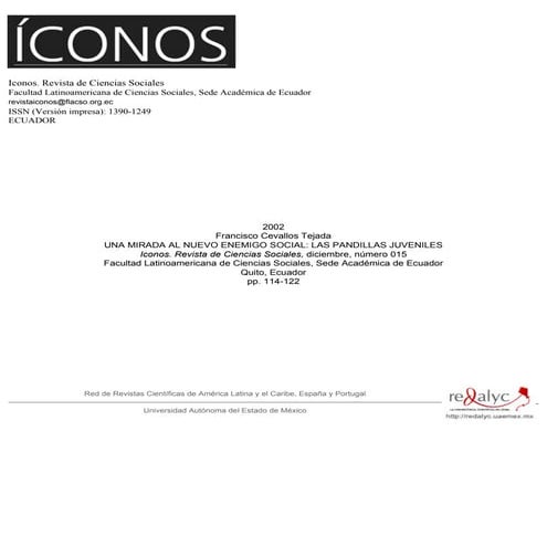 Las pandillas juveniles