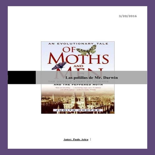 Las polillas de darwin