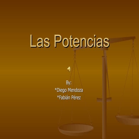 Las potencias