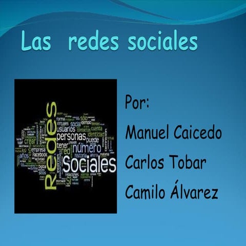 Las redes sociales