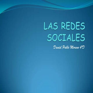 Las redes sociales