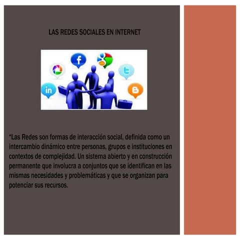 tejeRedes. ¿Qué son las redes presenciales y virtuales? | PPT