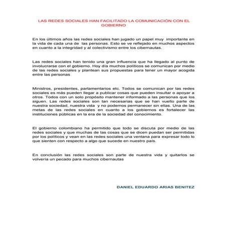 Las redes sociales han facilitado la comunicación con el gobierno