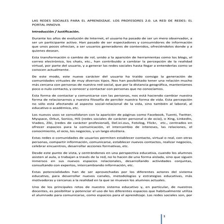 Las redes sociales para el aprendizaje congreso uned