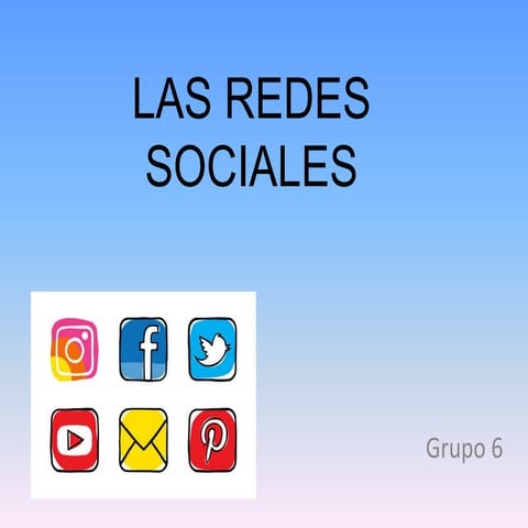 Las redes sociales pwp