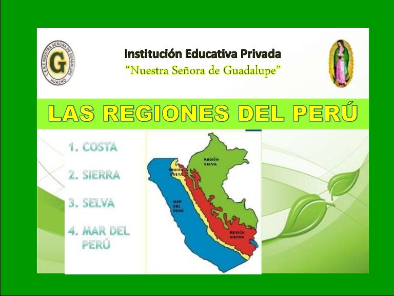 Las regiones del peru