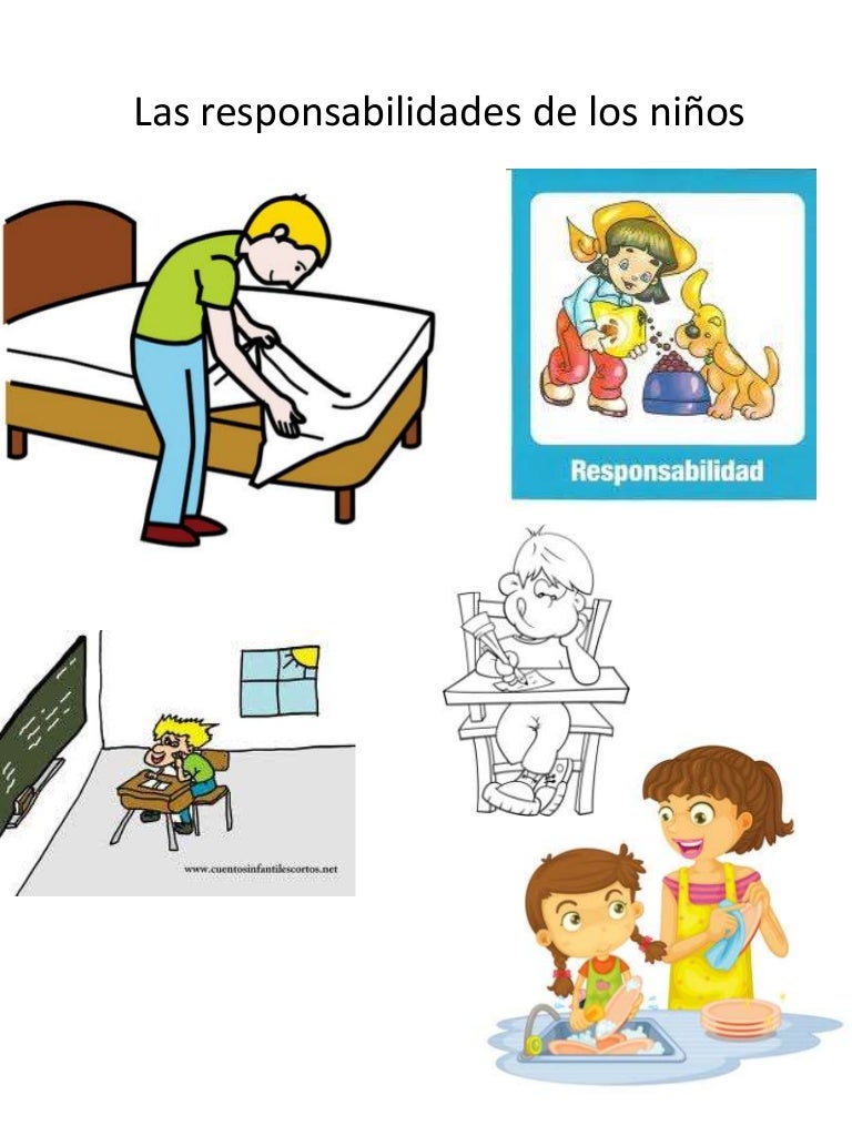 Las responsabilidades de los niños