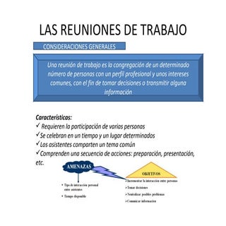 Las Reuniones De Trabajo