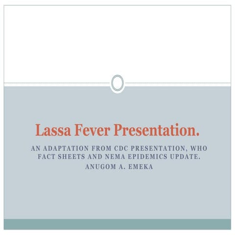 Lassa fever in nigeria