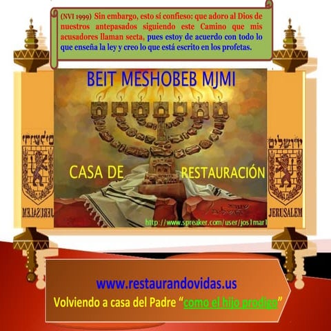 1 Que Son Las Sendas Antiguas