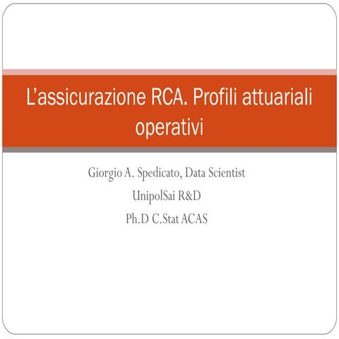 L'assicurazione rca   gs