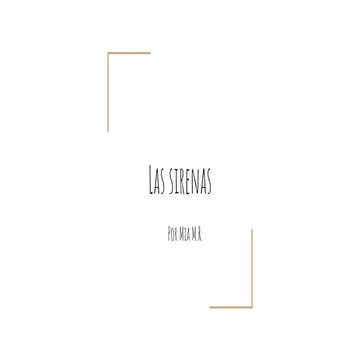Las sirenas