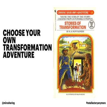 Last 2018 - Choose your own Transformation Adventure