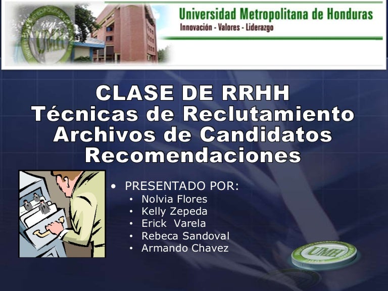 Las técnicas de reclutamiento