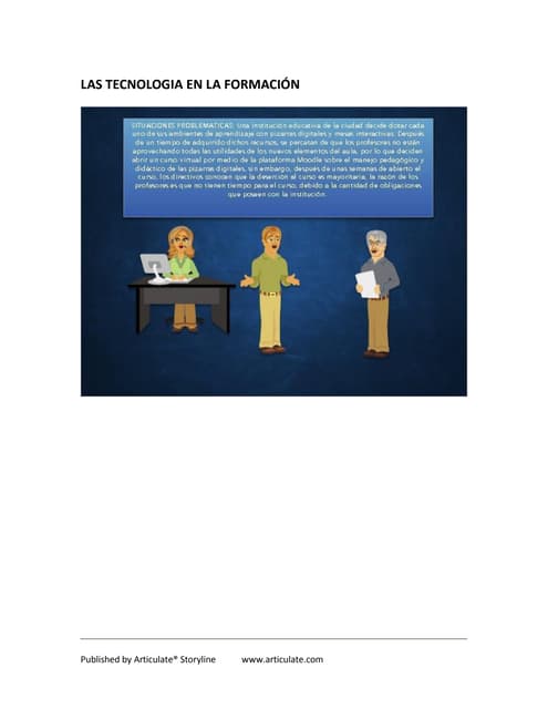 Las tecnologia en la formación