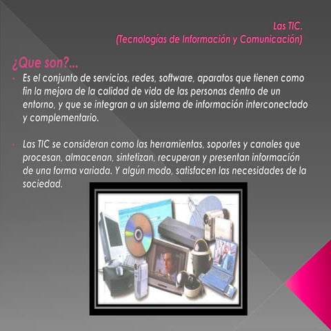 Las tic's , propiedades | PPTX