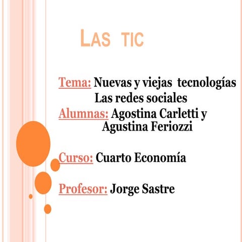 Las tic | PPTX