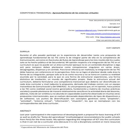 Las tic como_competencia_transversal_-_i