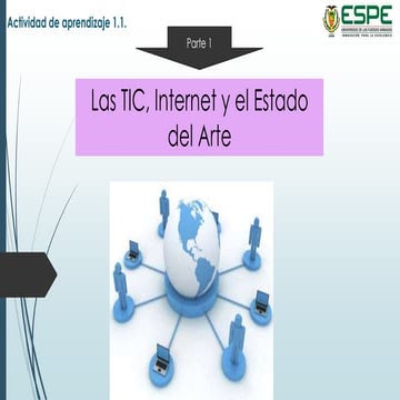 Las tic, el internet y e commerce. víctor portilla