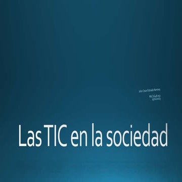 Las TIC en la sociedad.pptx
