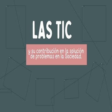 El Impacto de las TIC en la Sociedad: Educación, Trabajo y Comunicación ...