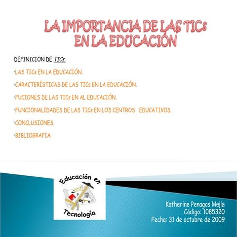 Las Tics En La Educacion