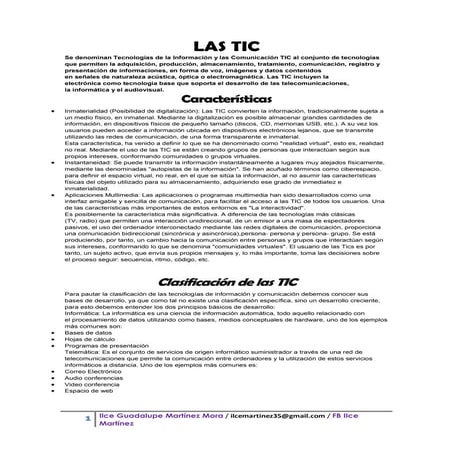 LAS TIC - ACTIVIDAD EVALUACIÓN 