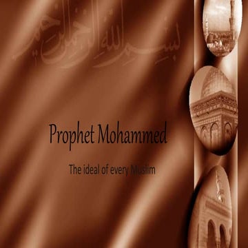 Prophet muhammad | PPT