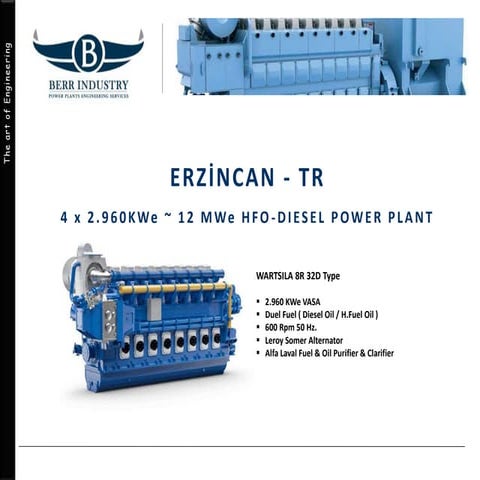 Fuel system of HFO Plant | PPTX