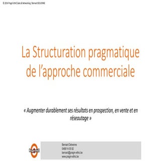 La structuration pragmatique de l’a...