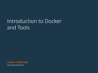 LASUG Online: Introduction to Docker and Docker Tools