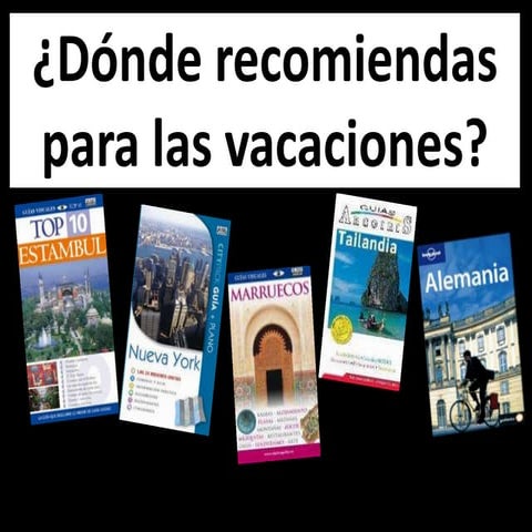 Las vacaciones recommendations weather