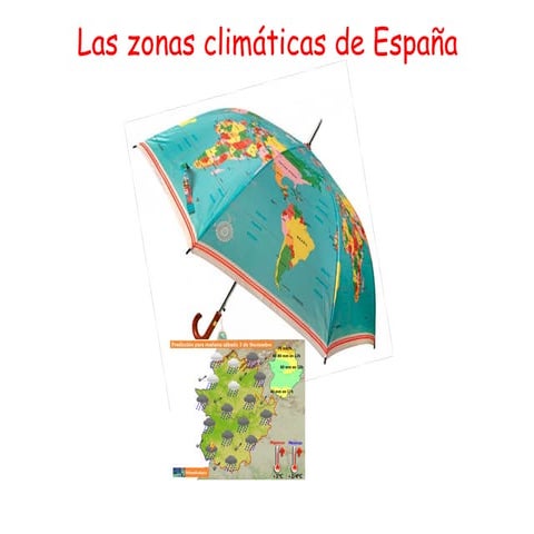 Las zonas climaticas de España  y Extremadura